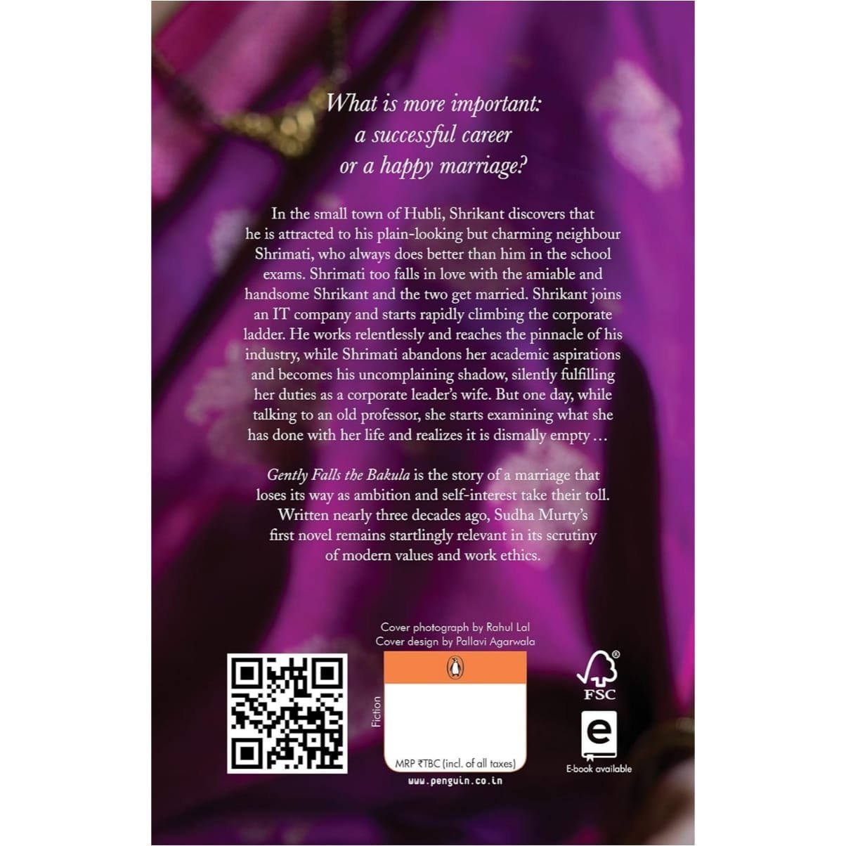 Gently Falls the Bakula by Sudha Murty - Image 2